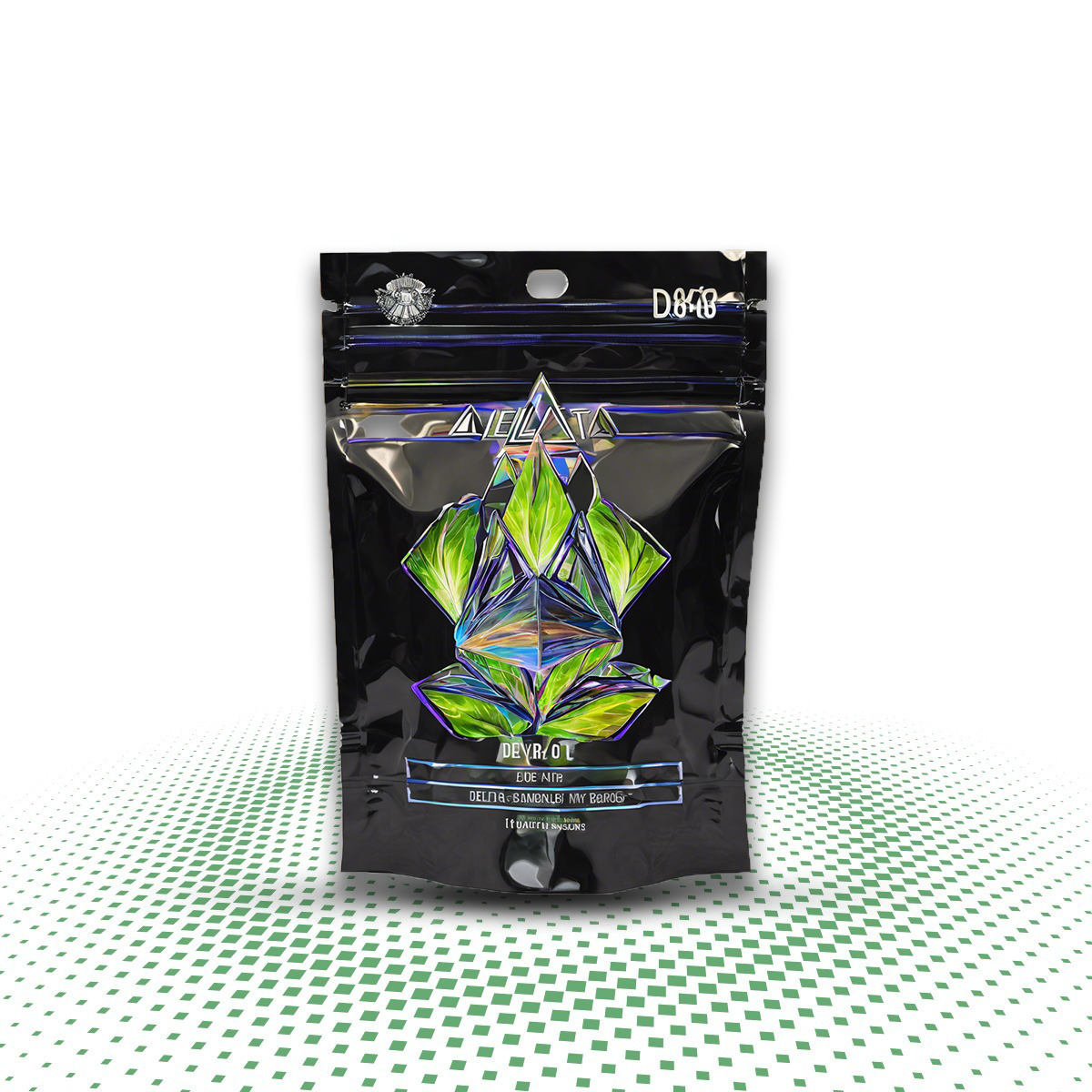 custom delta  mylar bags ()